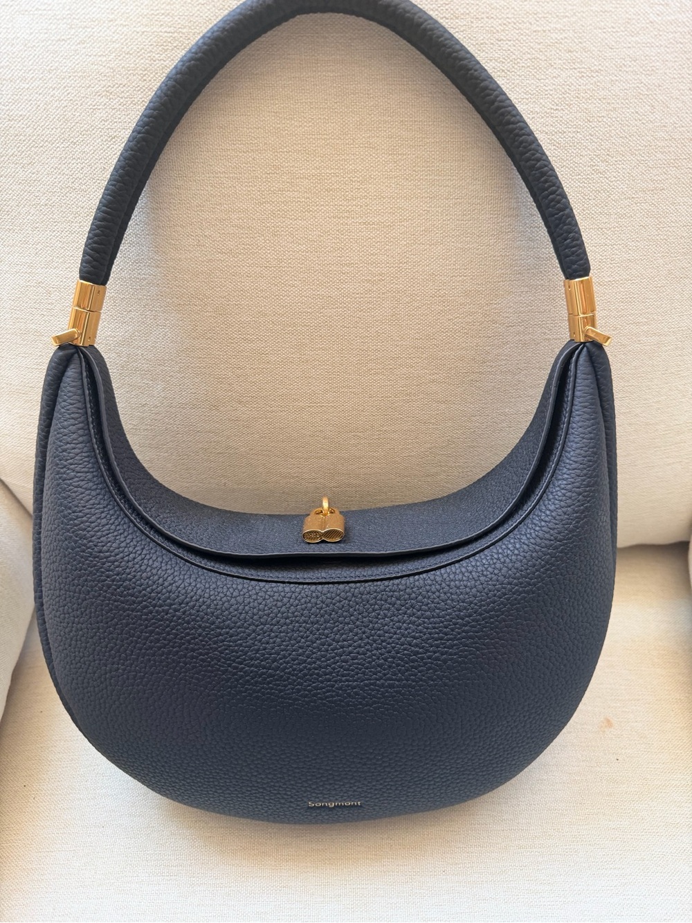 Songmont Black leather Luna Bag 4 in 1 Brand new never worn